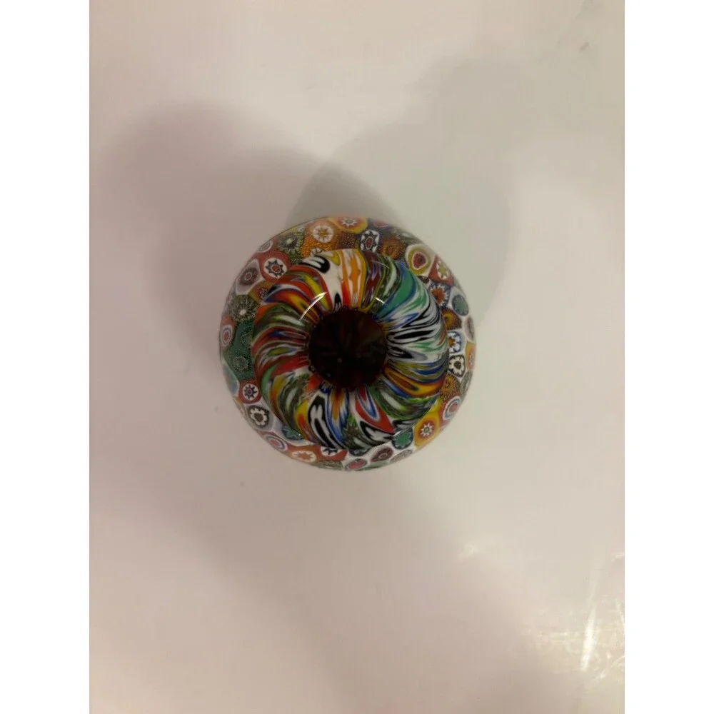 Murano Millefiori Vase Campanella L. SNC